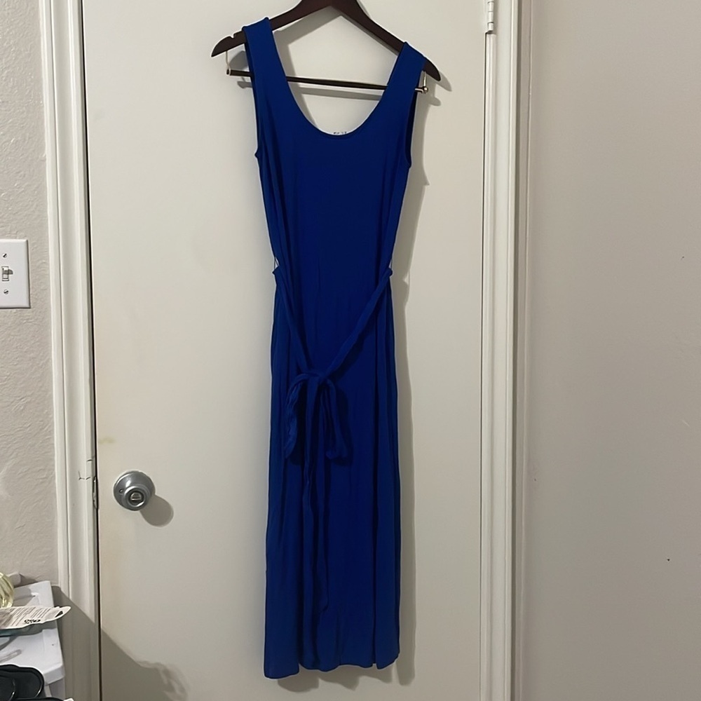 C&C California Blue Sheath Maxi Dress Size XS